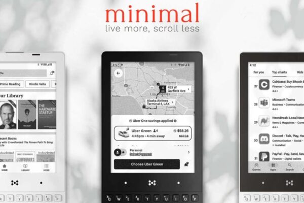 Минимальный телефон с физической клавиатурой QWERTY и экраном E-INK теперь в продаже