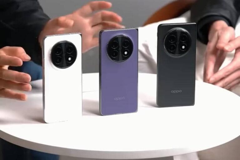 Oppo публикует перестройку складывания и света найти N5 перед его объявлением