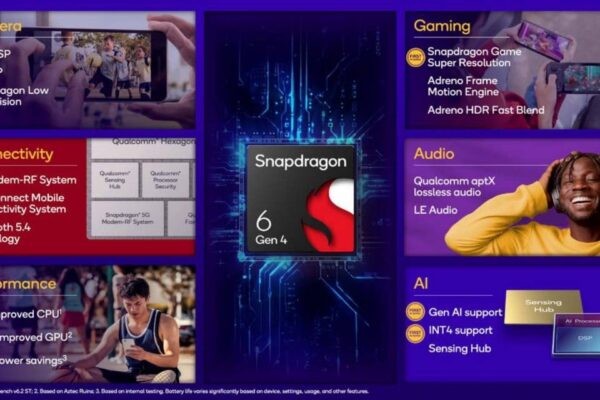 Дешевые смартфоны станут более мощными и получат II-функцию: Qualcomm представил Snapdragon 6 Gen 4-первый чип ARMV9