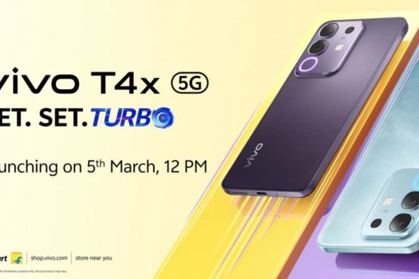 Vivo T4X 5G поставляется с MediaTek 7300, 6500 мАч батареи с зарядкой 44 Вт и дисплеем Full HD+ 120 Гц