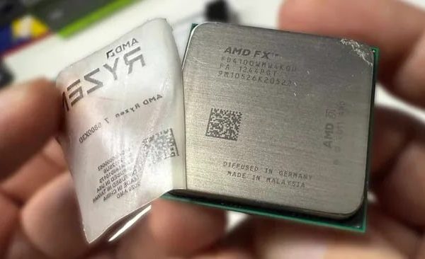 Поддельный Ryzen 7 9800x3d, купленный Amazon