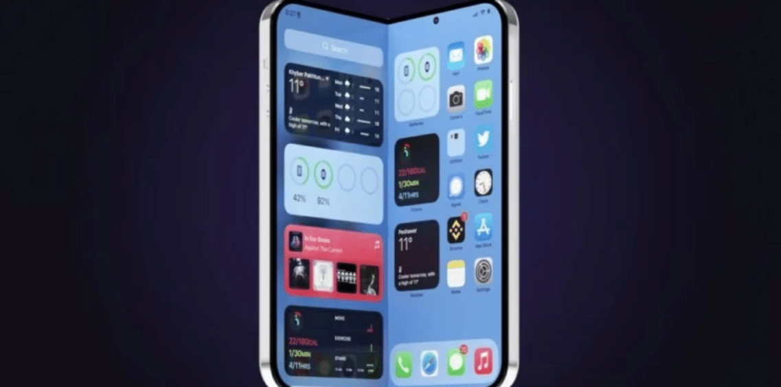 У Apple укладной iPhone будет жидкий металлический шарнир