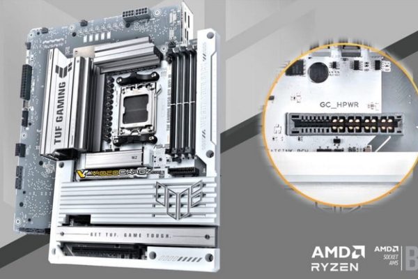 ASUS представил TUF Gaming B850-BTF WiFi W-первая материнская плата на основе AMD B850 с питающими разъемами на обратной стороне