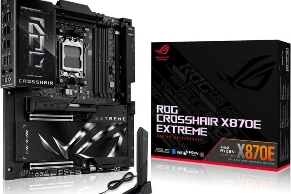 Asus выпустит флагманскую материнскую плату Rog Crosshair X870e Extreme для разгона Ryzen 9000