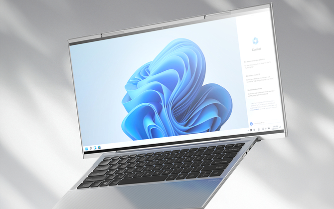 Еще один ноутбук с разработанным экраном. На этот раз, однако, решение может быть более практичным