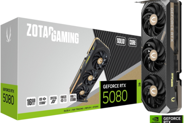 ГРОМА НИВИДИЯ GEFORCE RTX из серии 50 в новых халатах. Zotac представляет серию Solid Core для нескольких моделей