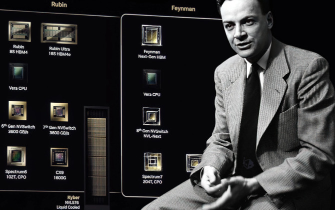 NVIDIA FEYNMAN - Новая архитектура для акселераторов дебютирует в 2028 году с новым поколением HBM Memory