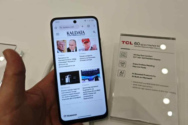 TCL представил 3 доступных смартфона из серии 60 на основе чипсов MediaTek