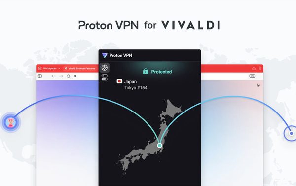 Веб -браузер Vivaldi интегрируется с VPN Proton. Пользователи могут стать более анонимными в Интернете
