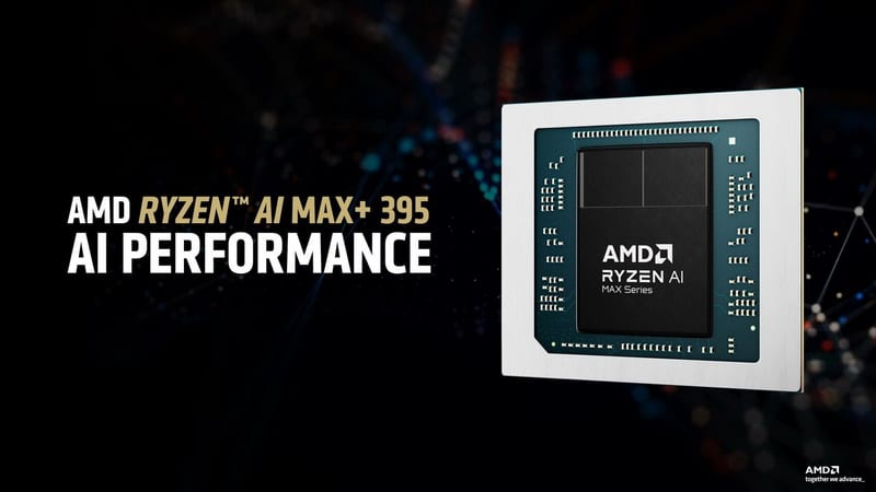 AMD хвастался, что Ryzen AI Max+ 395 в 12 раз быстрее в работе с ИИ от своего прямого конкурента перед лицом Intel