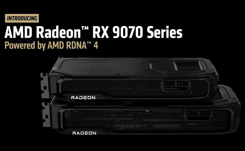 AMD представила графические карты Radeon RX 9070 и RX 9070 XT