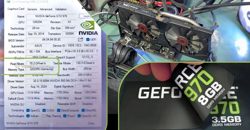 Энтузиасты раздували GeForce GTX 970 с 8 ГБ GDDR5 - Performance Double