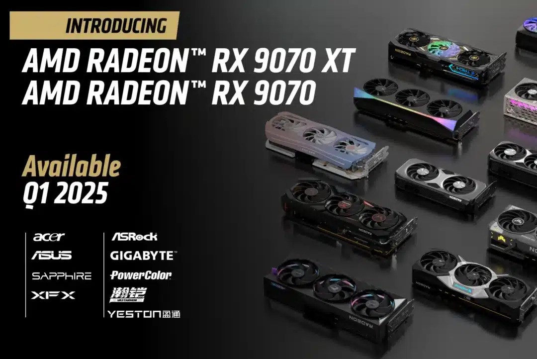 AMD Partners повысил цены Radeon 9070 и 9070 XTS