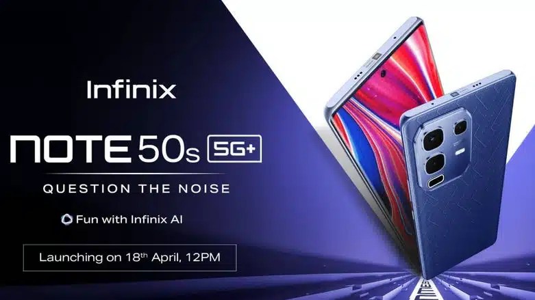 Infinix Note 50S будет иметь 64 -мегапиксельный датчик Sony Imx682, Dimensity 7300 Ultimate и мощная батарея 5500 мАч