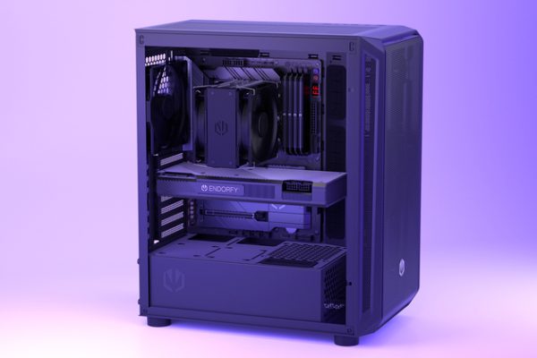 Основное корпус Endorfy ARX 500 Core Computer поступил в продажу. Поклонники фабрики, стеклянная панель и место для AIO