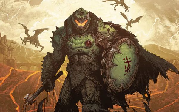 DOOM: Темные века - программное обеспечение ID с другим трейлером. На этот раз сюжет был сосредоточен более сильно