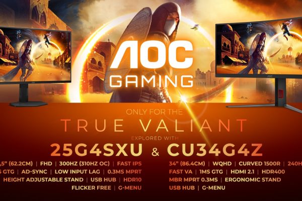 AOC Gaming переопределяет соотношение цены/производительности с двумя новыми дисплеями E -Sports: Ultra -Shot 240 Гц и молния 310 Гц