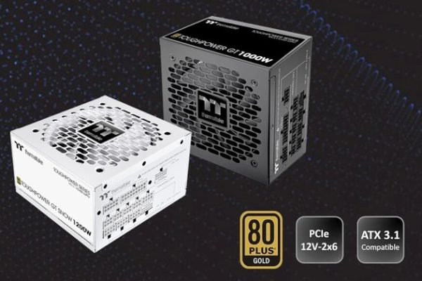 Семейство Thermaltake Toughpower GT ATX 3.1 Power Power Supplies будет расширено с помощью единиц с большей мощностью