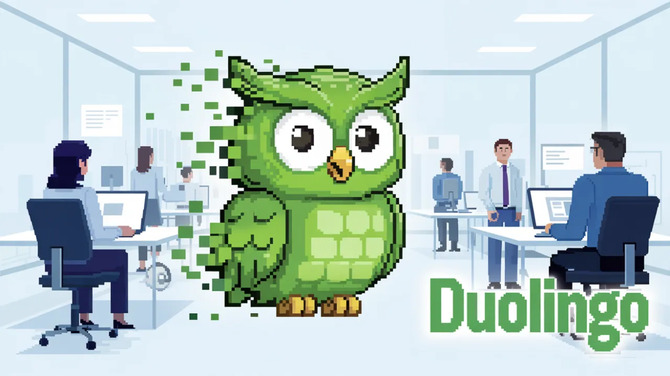 Duolingo надевает ИИ. Речь идет об автоматизации процессов, а также о сокращении подрядчиков в образовательной революции