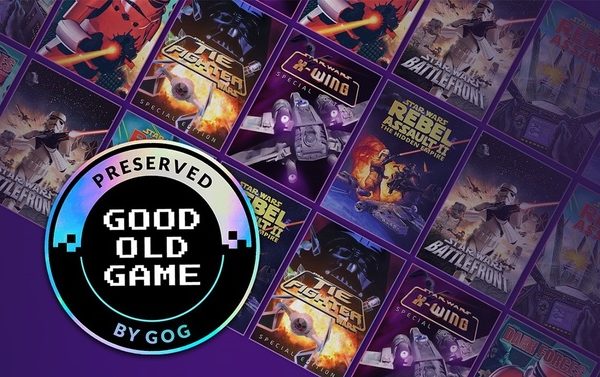 Classic Star Wars входит в программу сохранения Gog, включая Dark Forces, Battlefront и X-Wing. Продажа игр из вселенной