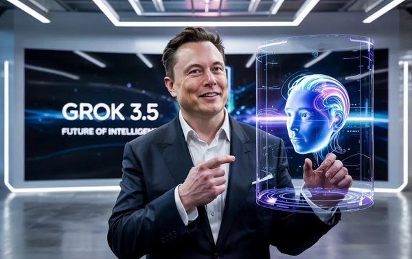 Grok 3.5 ответит на вопросы, не искавая Интернет. Это гарантировано сам Элон Маск