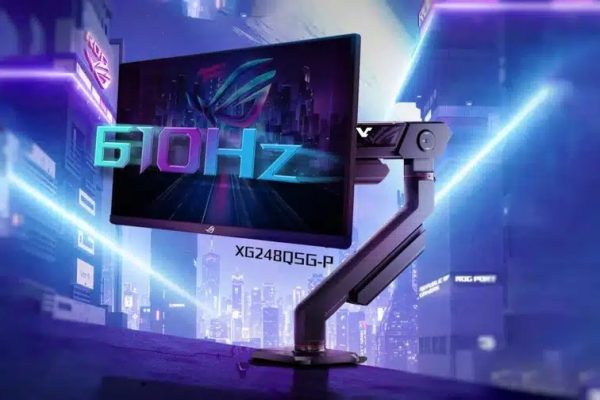 ASUS ввел монитор, который может быть перегружен в чудовищную скорость обновления 610 Гц