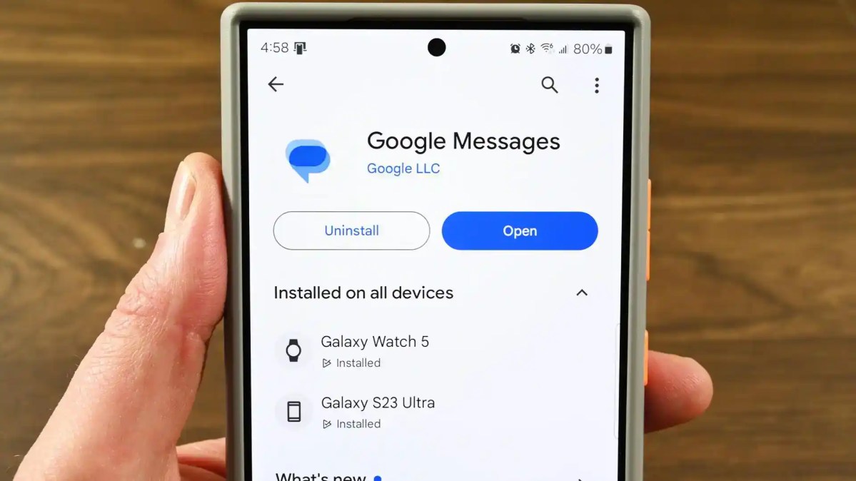 Обновление сообщений Google: посмотрите, кто в настоящее время использует RCS