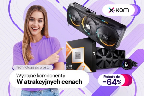 Вы ищете дешевый процессор AMD Ryzen 7 9800x3D и видеокарту Nvidia Geforce RTX 5070? Новое продвижение X-Kom для вас