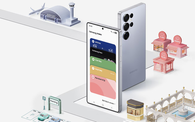 Samsung Wallet позволит NFC отправлять деньги ... хотя и не в Польше. Состояние? Смартфон из семьи Galaxy