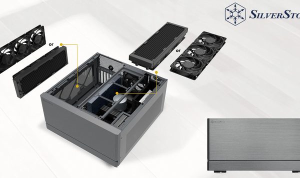 Корона Silverstone 04 - Объявление просторного HTPC корпуса, в котором будет размещаться жидкость AIO и большие видеокарты