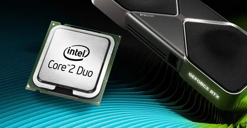 GeForce RTX 5090 наконец -то получила поддержку древних процессоров Duo 2 Intel 2