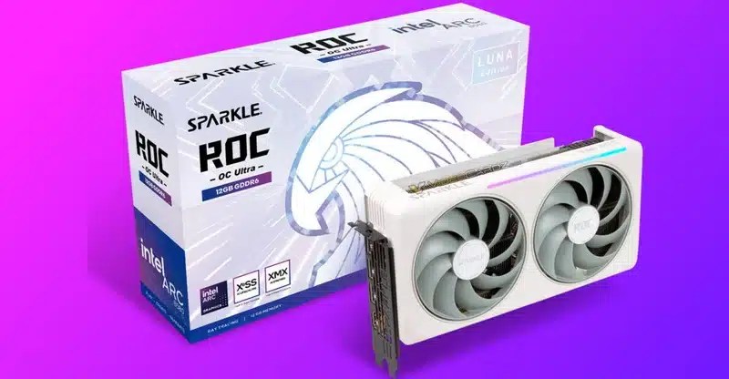 Sparkle запустил видеокарту ARC B580 ROC LUNA OC ULTRA через пять месяцев после объявления