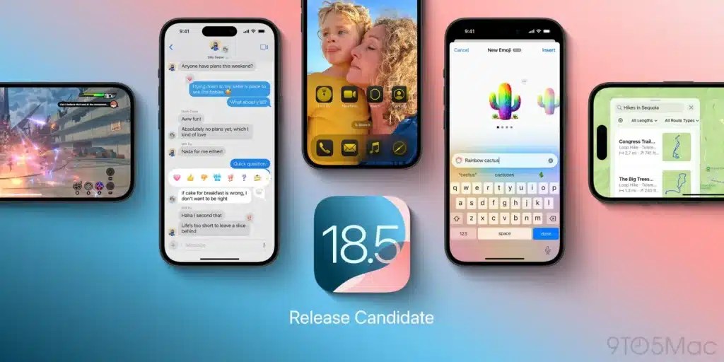 iOS 18.5: новое обновление iPhone с помощью спутниковой поддержки и улучшений безопасности
