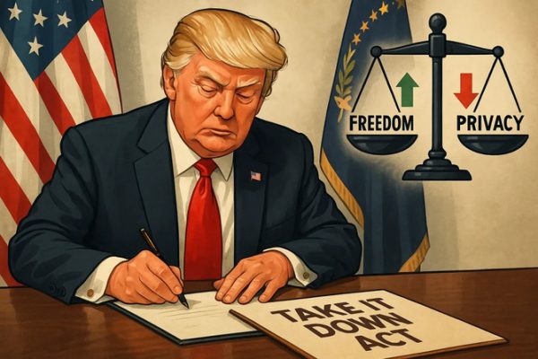 Трамп подписывает действие «Отсутствие этого». Интимный визуальный контент, порно мести и Deepfake исчезнут из сети за 48 часов Трамп подписывает действие «Отсутствие этого». Интимный визуальный контент, порно мести и Deepfake исчезнут из сети за 48 часов