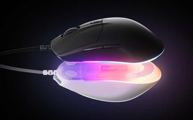 Steelseries конкурирует 3 Gen 2 - Новое поколение мышей для игроков, которые теперь доступны. Легкая подтяжка лица и новые цветные версии