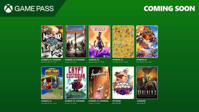 Xbox Game Pass - список игр, входящих на май и июнь. Остаток 2 среди названий в ближайшее время исчезнет