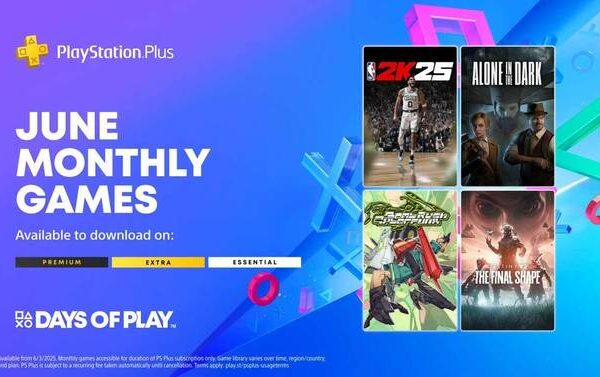 PS Plus Essential с июньским предложением. Во главе одиночной в темноте и судьбе 2: финал. Дни игры 2025 г.