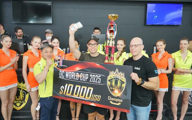 G.Skill OC Кубка мира 2025 - Overclocker CES выигрывает второй чемпионат подряд, разгоняющий DDR5