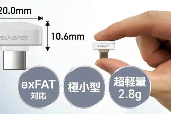 Японская компания Suneast представила самую маленькую в мире USB-C Flash Drive