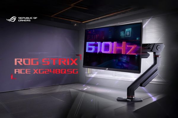 ASUS представила «самый быстрый киберкурсный монитор»-Ace oce xg248qsg с частотой до 610 Гц