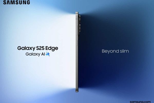 Samsung представила Ultra -Thin Galaxy S25 Edge с двойной камерой, Snapdragon 8 Elite и батареей 3900 мАч за 1249 евро.