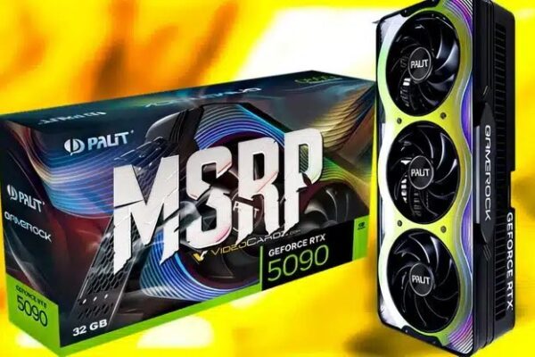 Цена GeForce RTX 5090 в Европе впервые упала ниже рекомендуемого