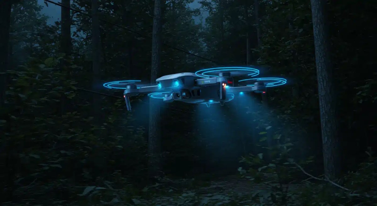 Новая платформа Drone может пролететь через лес с скоростью 72 км/ч без GPS