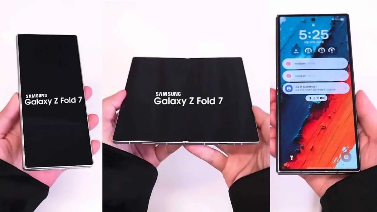 Galaxy Z Fold 7 без S Pen? Samsung полагается на более тонкий дизайн