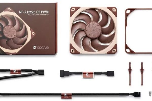 Noctua выпустила авангардирующие 120-миллиметровые поклонники NF-A12x25 G2 по цене 35 долларов США.