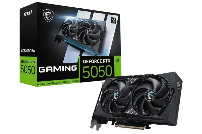 MSI выпустит компактные игры GeForce RTX 5050 с разгоном и без него