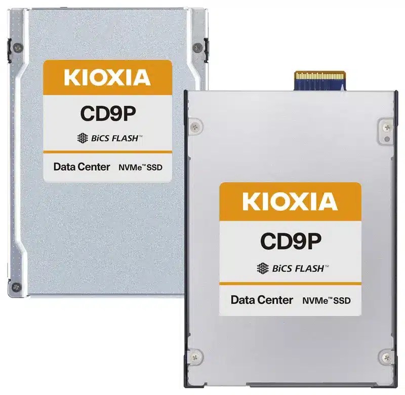 Kioxia объявляет 61,44 ТБ SSD CD9P для PCIE 5.0