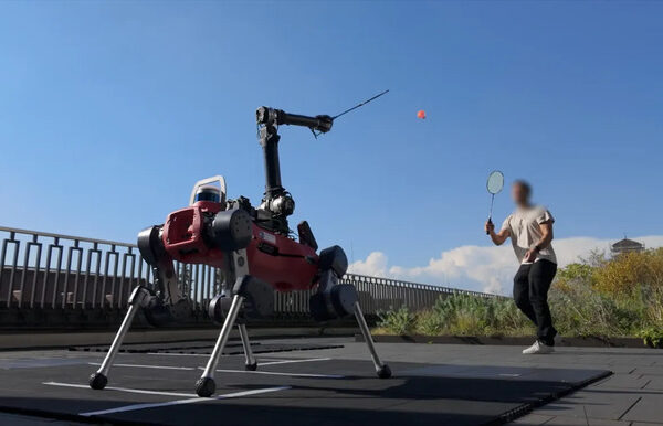 Ученые создали робота, который играет в бадминтон лучше, чем большинство людей. Посмотрите, что может сделать Anymal -d из Eth Zurich