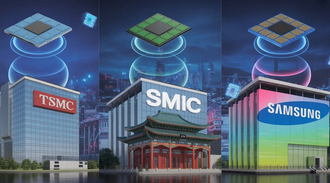 Отчет TrendForce: Samsung падает на 11,3%, SMIC растет - расстояние сокращается, а TSMC остается лидером