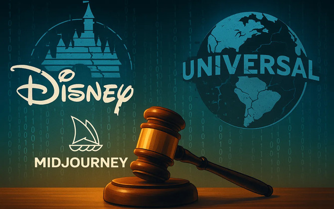 Компания Walt Disney и NBCuniversal против Midjourney. Иск о нарушении авторского права в генеративном ИИ